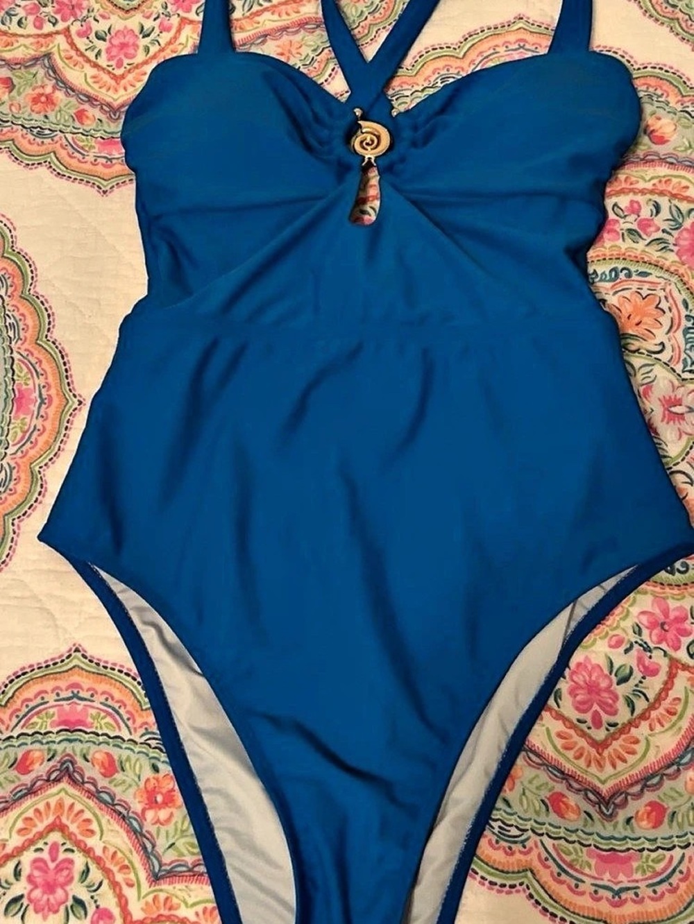 Cupshe Blue JJD luxe coastal Swimsuit